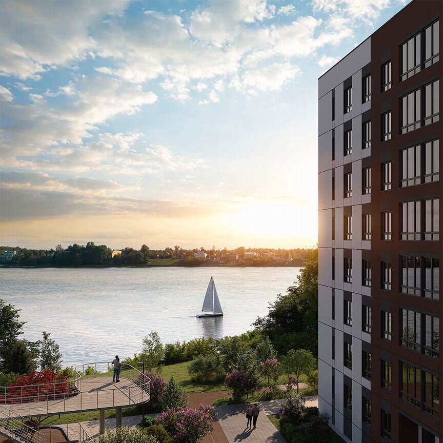 2-к. квартира, 53,6 м², 8/8 эт.