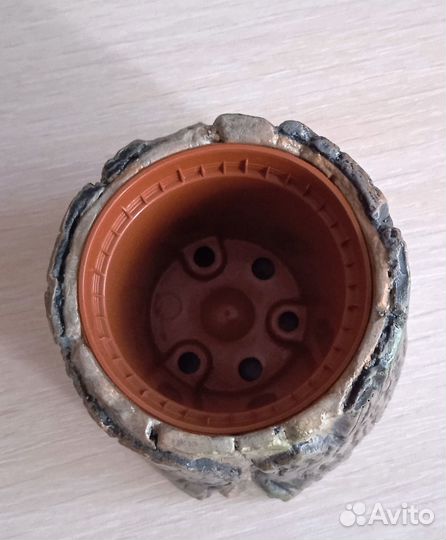 Кашпо (гипс) для растений