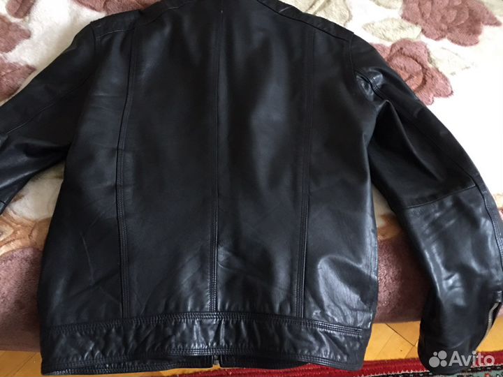 Кожаная куртка мужская
