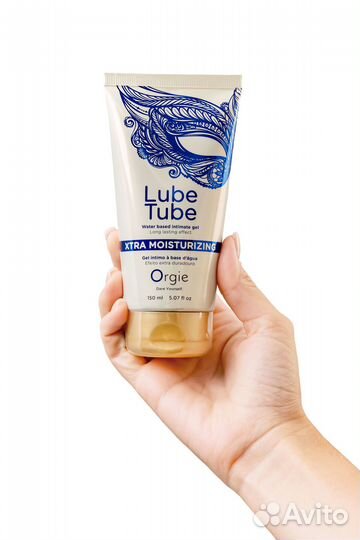 Интимный гель на водной основе Lube Tube Xtra Moisturizing с увлажняющим эффектом - 150 мл