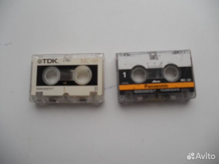 Кассеты : Panasonic, TDK ( Japan )