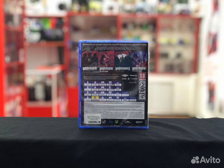 Диск PS4 Wolfenstein: Alt History Collection RUS