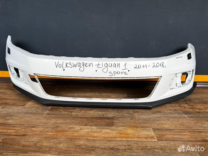 Бампер передний Фольксваген Тигуан 2011-2016 г