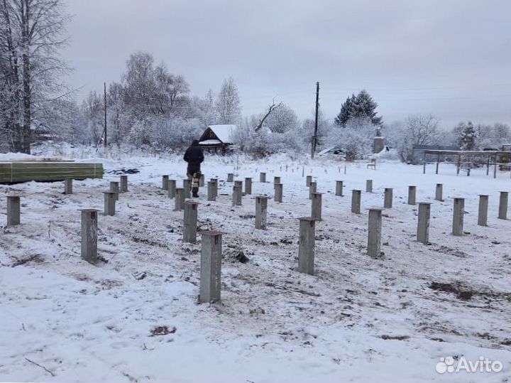 Железобетонные сваи под ключ