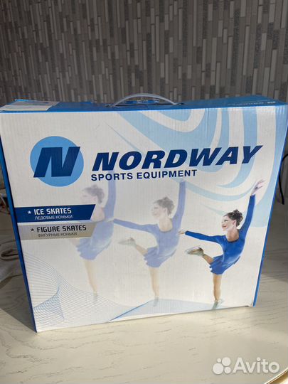 Коньки фигурные Nordway Emily. Размер 39