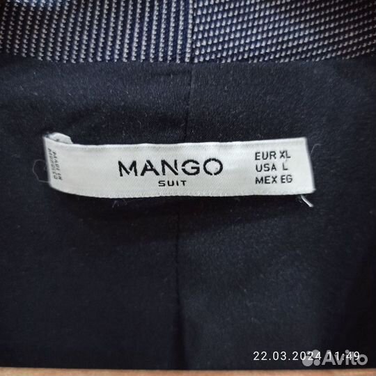 Пиджак женский mango 48