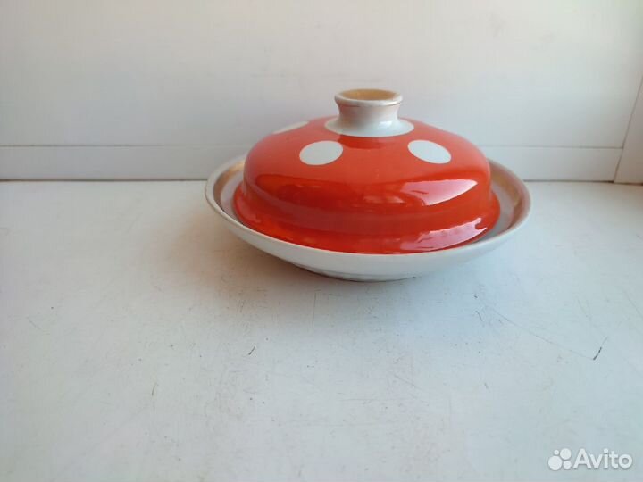 Масленка фарфор, Тернопольский фз, СССР