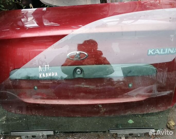 Стекло двери передней левой Лада Калина (2004-2013