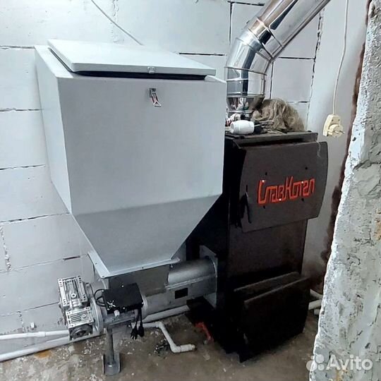 Твердотопливный котел автомат