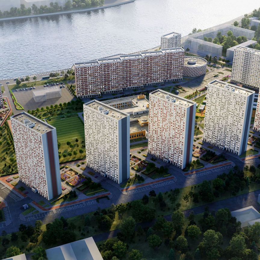 1-к. квартира, 34,4 м², 22/25 эт.