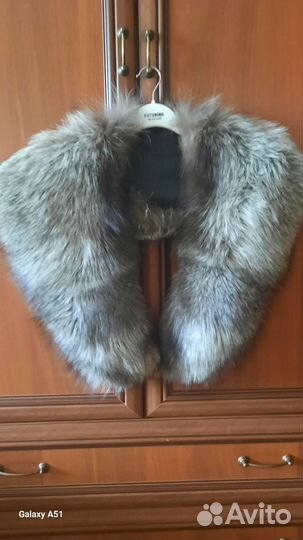 Воротник из чернобурки