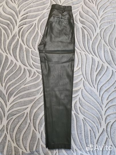 Брюки кожаные