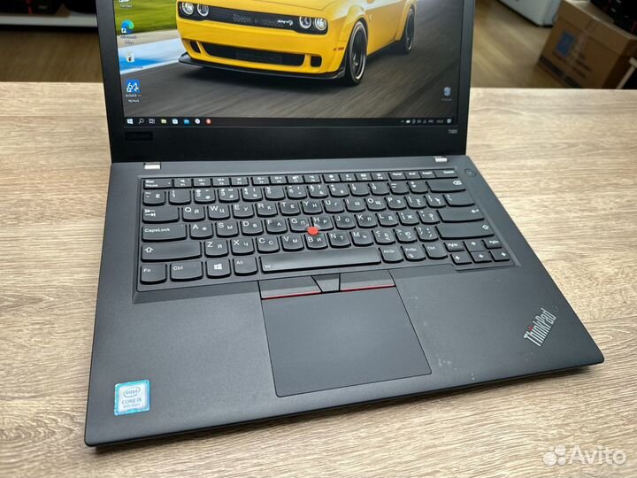 Мощный Thinkpad t480 Intel i5-8250/16gb/SSD500/IPS