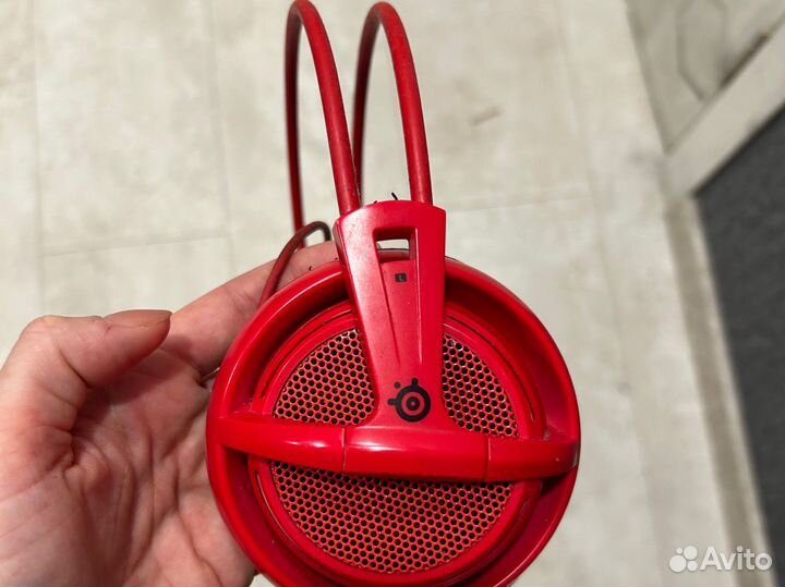 Наушники игровые Steelseries Siberia 200 Red