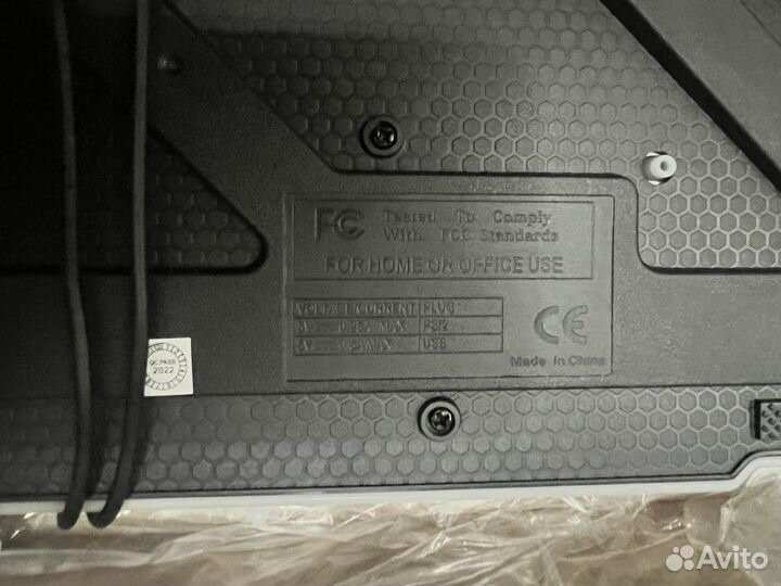 Игровая Клавиатура мембранная с подсветкой tx30