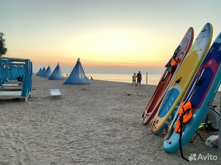 Бизнес на пляже В голубицкой
