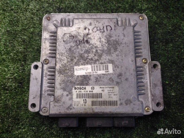 Блок управления двигателем Citroen C5 2.0 HDI 2003