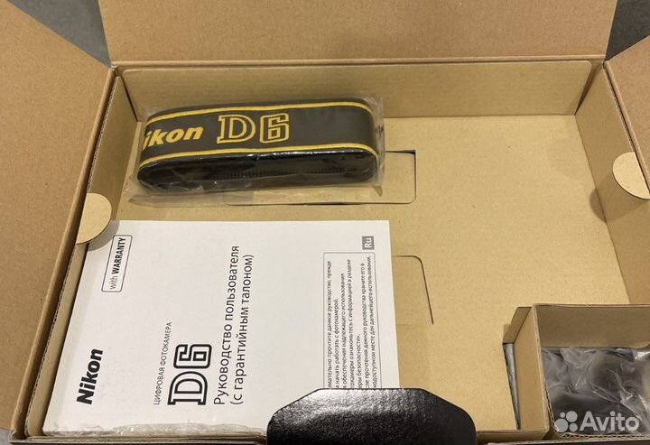 Nikon D6 Body, Меню на Русском языке