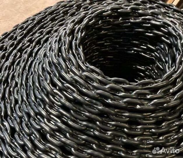 Цепь обрезиненная в оплётке для лифтов