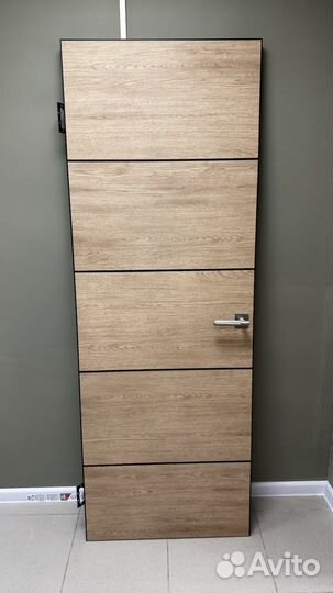 Межкомнатная дверь с коробкой и наличниками