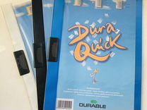 Папки с клипсами Durable Duraquick