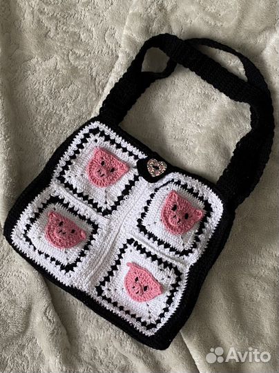 Cумка вязаная ручная работа