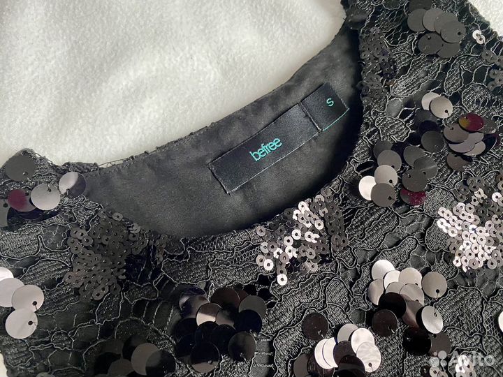 Вечернее платье пайетки 44