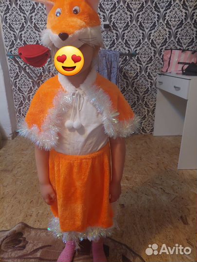 Детский костюм лисичка