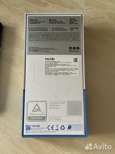 TECNO Camon 20 Premier, 8/512 ГБ