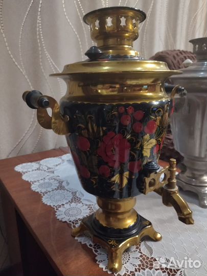 Самовар электрический гжель