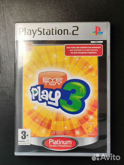 Sony PlayStation 2 eye toy + eye toy play 3