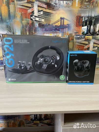 Руль logitech g920 Driving Force