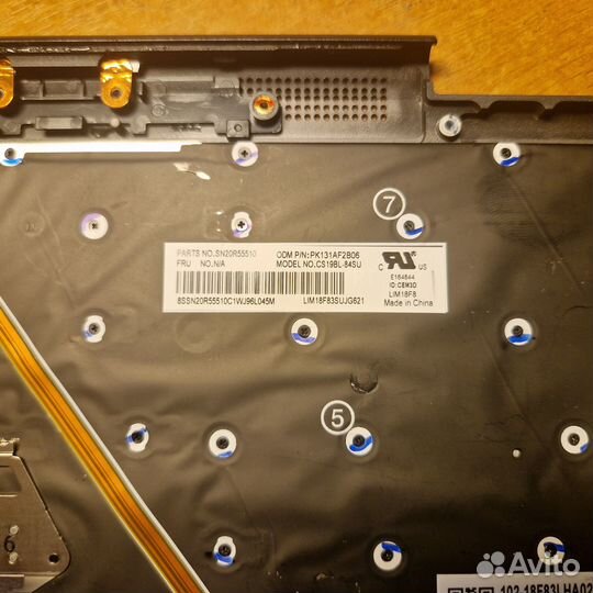 Клавиатура ThinkPad X1 Yoga 4th Gen