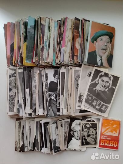 Открытки артисты театра и кино. Свыше 600 штук