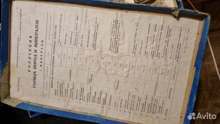 Коллекция камней СССР