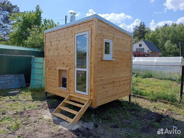 Каркасная баня под заказ
