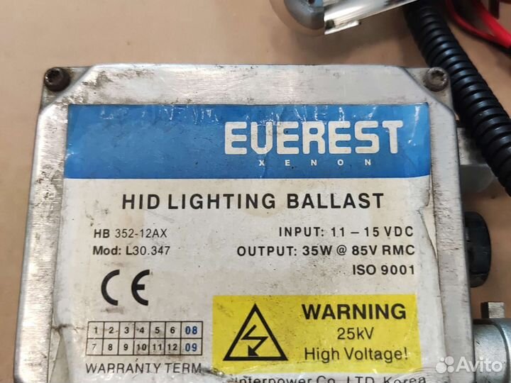 Комплект ксенона (с блоками розжига)