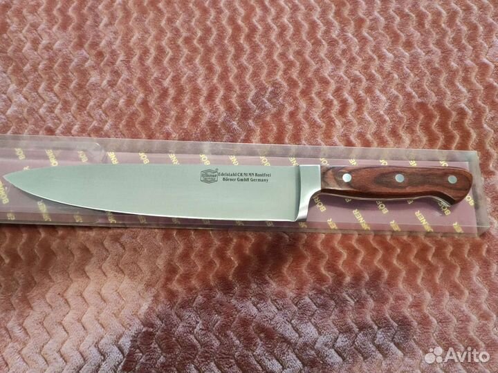 Немецкий кованый шеф нож