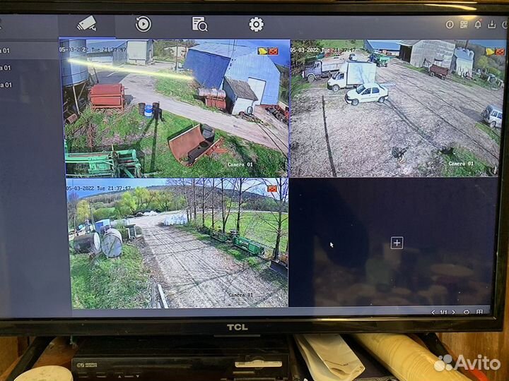 Видеонаблюдения установка