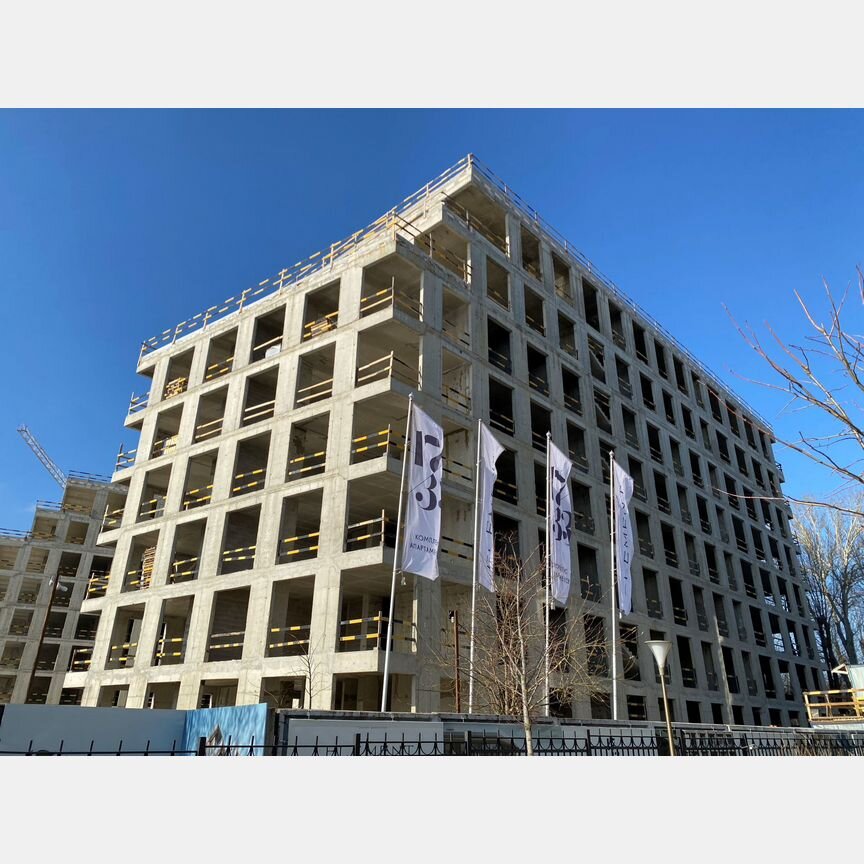 Апартаменты-студия, 28,6 м², 6/8 эт.