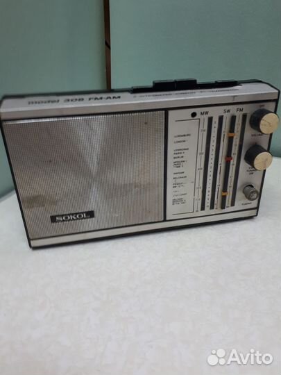 Радиоприемник sokol 308 экспортный