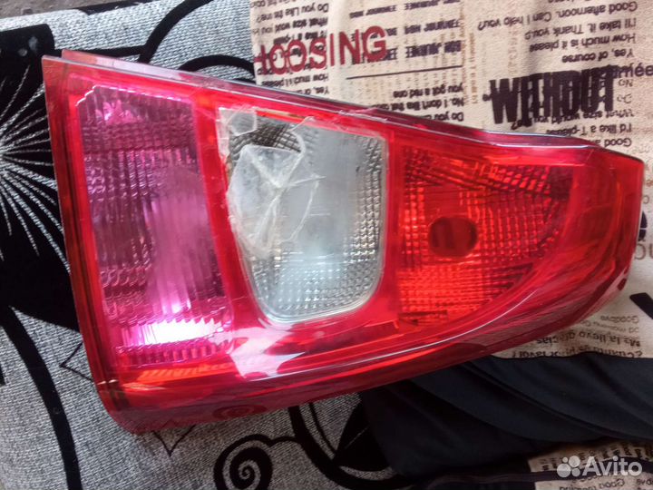 Фонарь задний рено логан