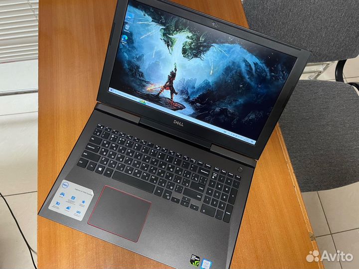 Игровой ноутбук Dell / в идеале / 1 tb/ i7 / GTX