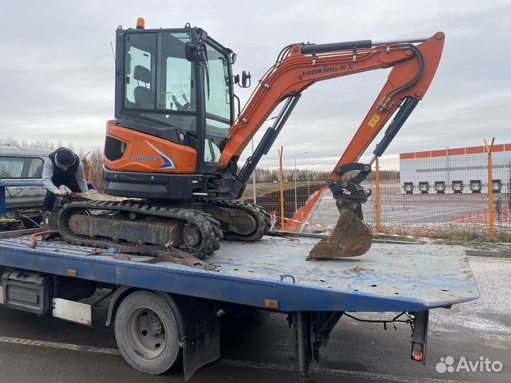 Услуги миниэкскаватора