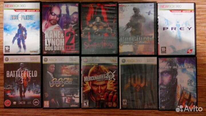 Диски для xbox 360