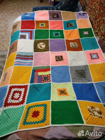 Плед ручной работы