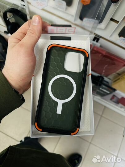 Чехол UAG Civilian для iPhone 15 Pro Max Olive