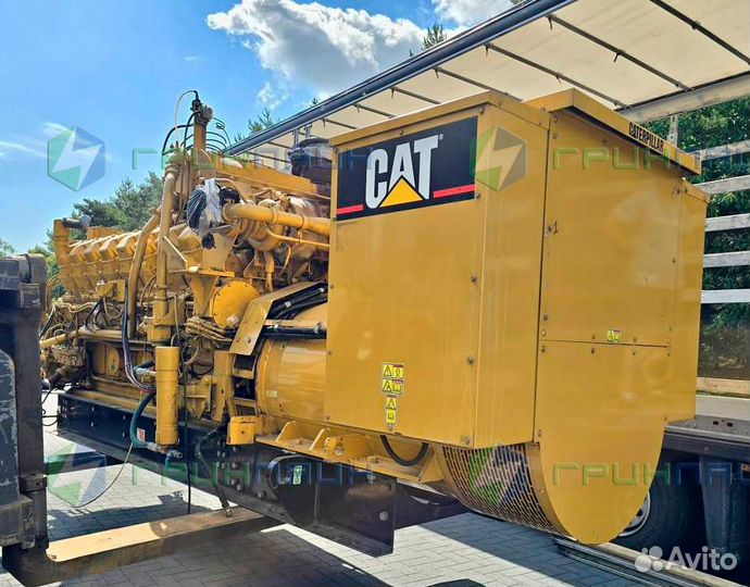 Газопоршневая электростанция гпу Caterpillar 1мвт