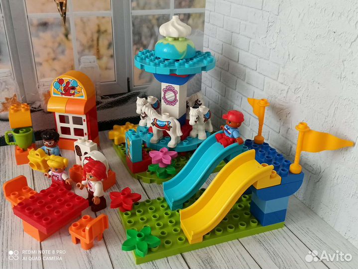 Lego duplo Семейный парк аттракционов 10841