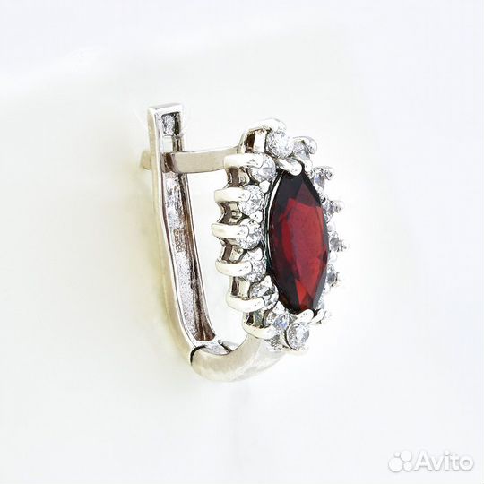 Серьги серебряные